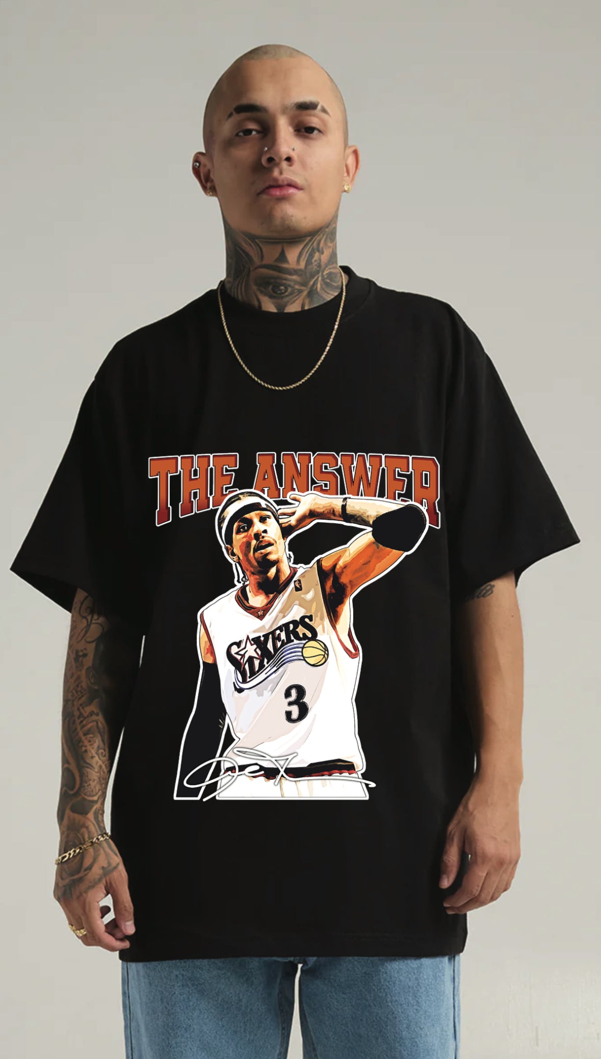 IVERSON THE ANSWER VINTAGE TEE