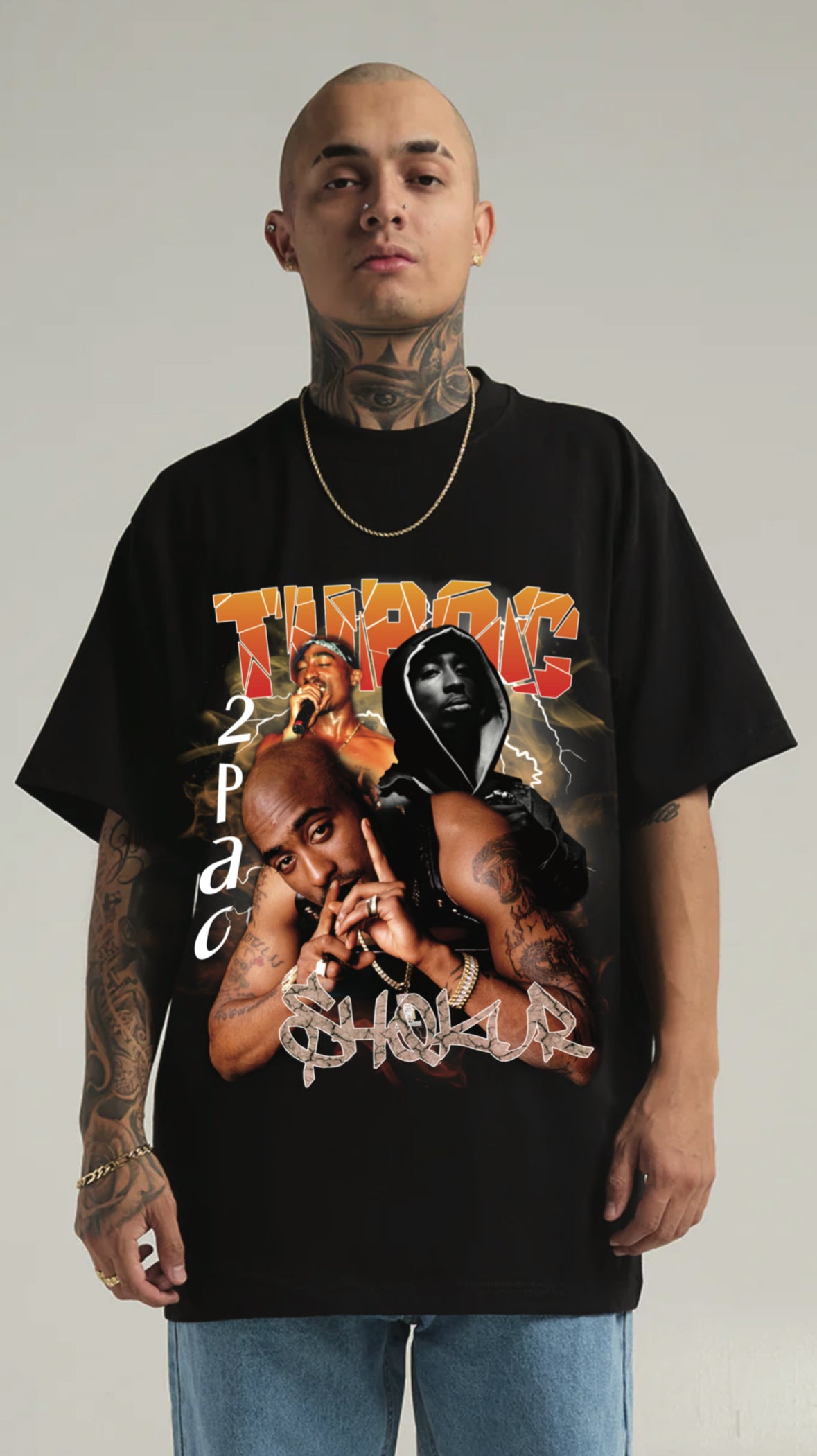 2Pac Shakur VINTAGE TEE