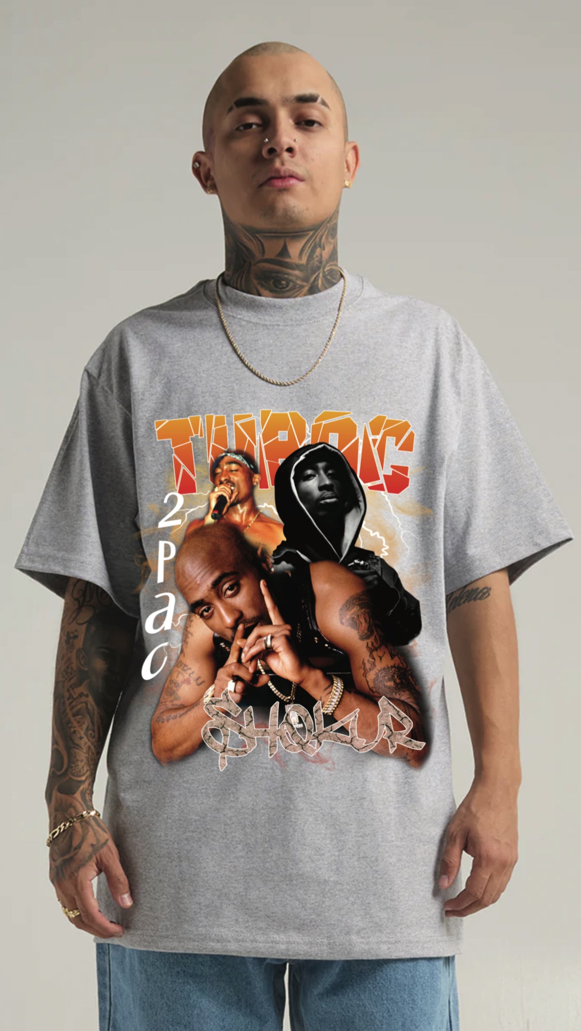 2Pac Shakur VINTAGE TEE