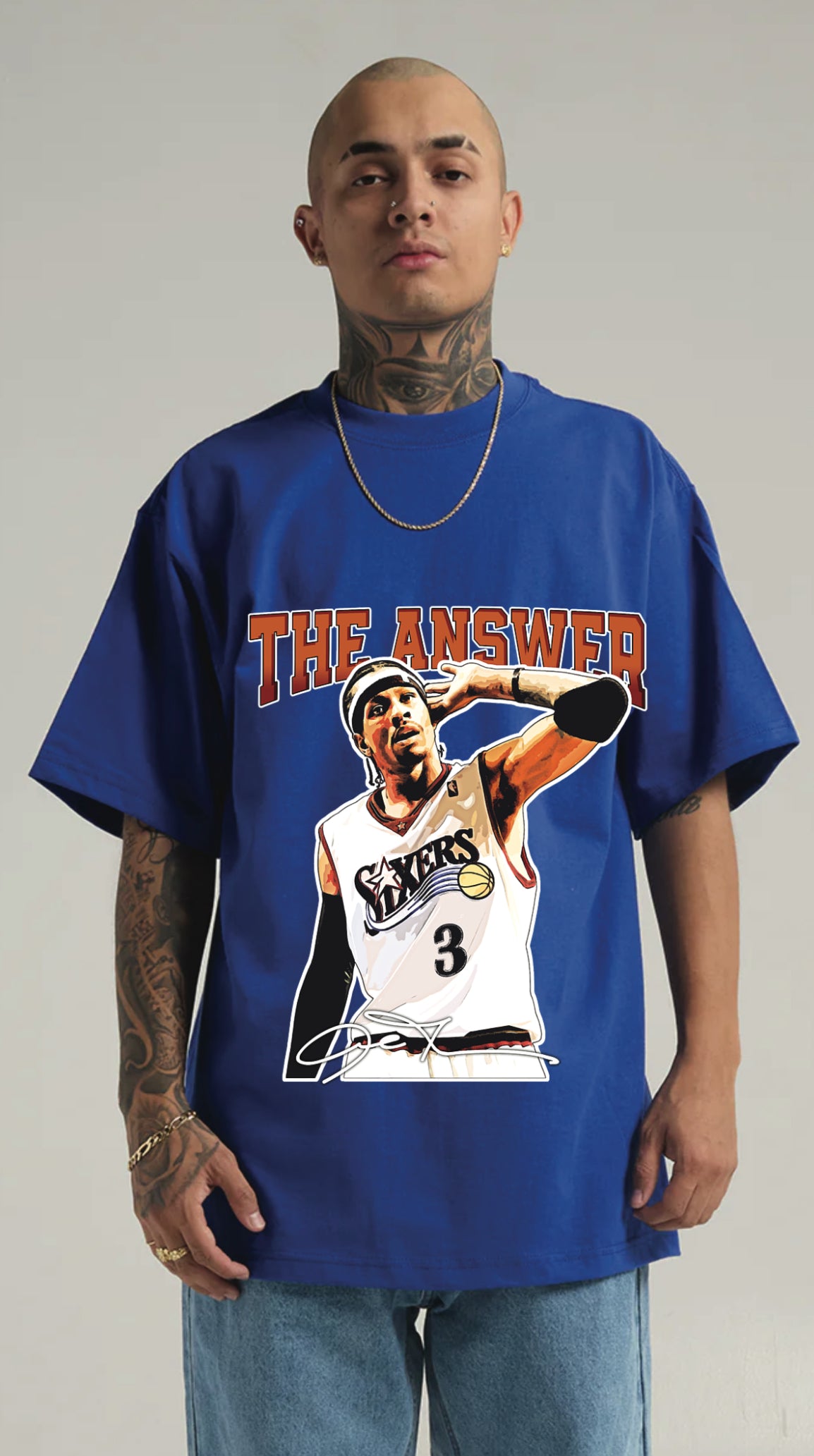 IVERSON THE ANSWER VINTAGE TEE